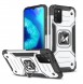 Wozinsky Ring Armor Case Kickstand Tough Robust skal till Samsung Galaxy A02s - Silver