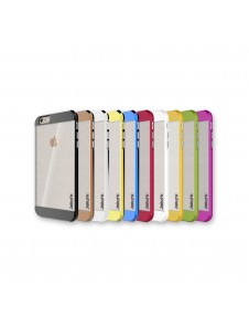 JollyFX TPU Väska Metal Design Dual Layer Armor Cover till iPhone 8, iPhone 7 - Kaffe