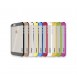 JollyFX TPU Väska Metal Design Dual Layer Armor Cover till iPhone 8, iPhone 7 - Kaffe