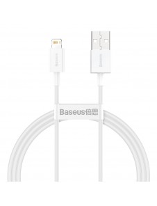 Baseus Superior Cable USB - Lightning 2,4A 1m - Vit (CALYS-A02)