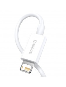 Baseus Superior Cable USB - Lightning 2,4A 1m - Vit (CALYS-A02)