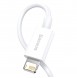 Baseus Superior Cable USB - Lightning 2,4A 1m - Vit (CALYS-A02)