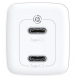 Typ-C1-utgång: 5V/3A, 9V/3A, 12V/3A, 15V/3A, 20V/3,25A Max.
