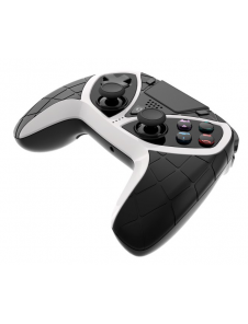 knapparna är placerade exakt som på Playstation 4 -kontrollen
3,5 mm uttag för hörlurar