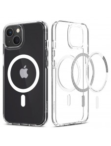 Spigen Ultra Hybrid Mag Magsafe iPhone 13 Mini - Vit