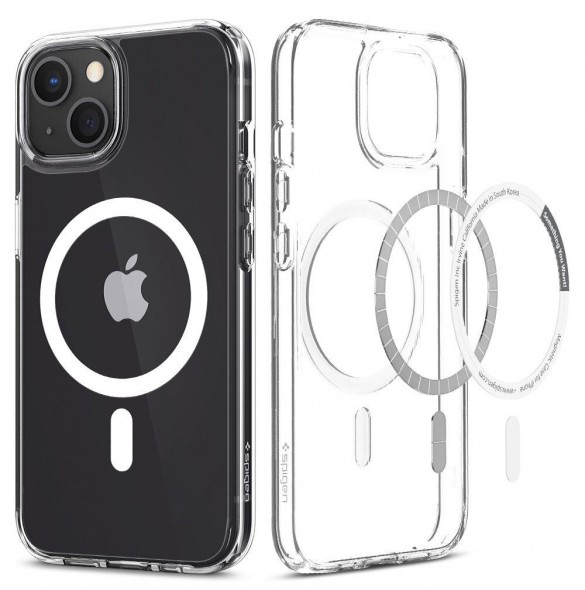 Spigen Ultra Hybrid Mag Magsafe iPhone 13 Mini - Vit
