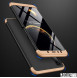 Svartguld och väldigt snyggt skydd till Samsung Galaxy A7 2018 A750.
