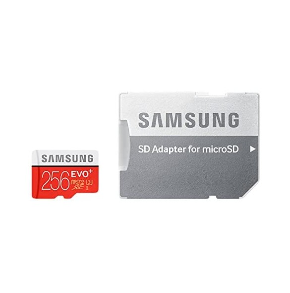 Samsung Evo plus microSDXC Class 10 UHS-I U3 256GB