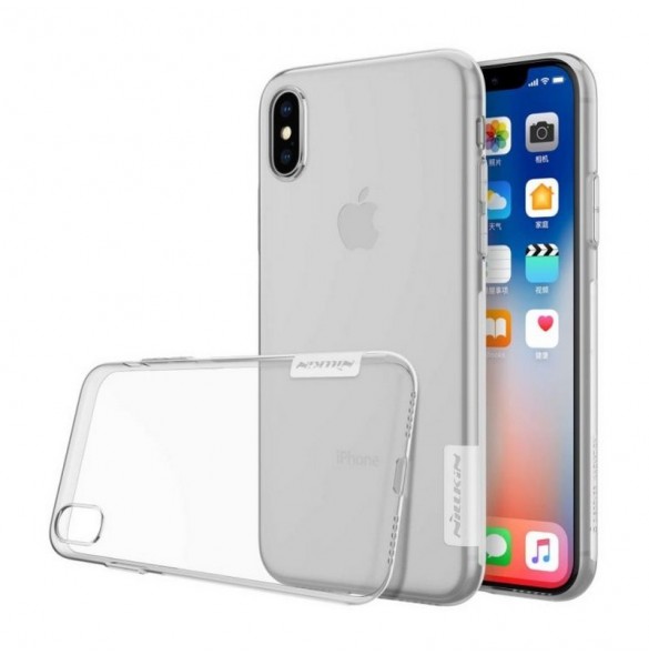 Nillkin Nature TPU Case Genomskinlig för iPhone X, iPhone XS