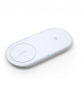Joyroom 2in1 trådlös laddare för din telefon och trådlösa hörlurar, till exempel AirPods.
