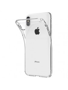 Spigen Liquid Crystal fallet täcker iPhone XS Max - Genomskinlig