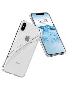 Spigen Liquid Crystal fallet täcker iPhone XS Max - Genomskinlig