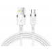 Joyroom-data och laddnings-USB-C-kabel tillverkad av så kallad Liquid Silicon