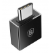 Anslut en klar USB-C-USB-A-omvandlare i version 3.0.