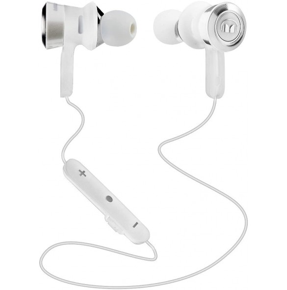 Monster Clarity HD In-Ear Bluetooth Wireless Headphones - Vit (137031)