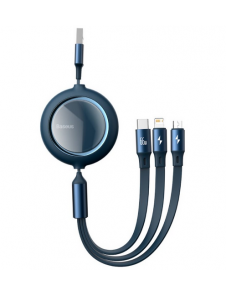 Uttagbar datakabel USB till M+L+C 66W