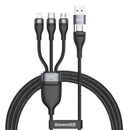 - Material: Aluminiumlegering + Nylon Braid
- USB till typ-C: 5a
- USB till blixt: 2.4a