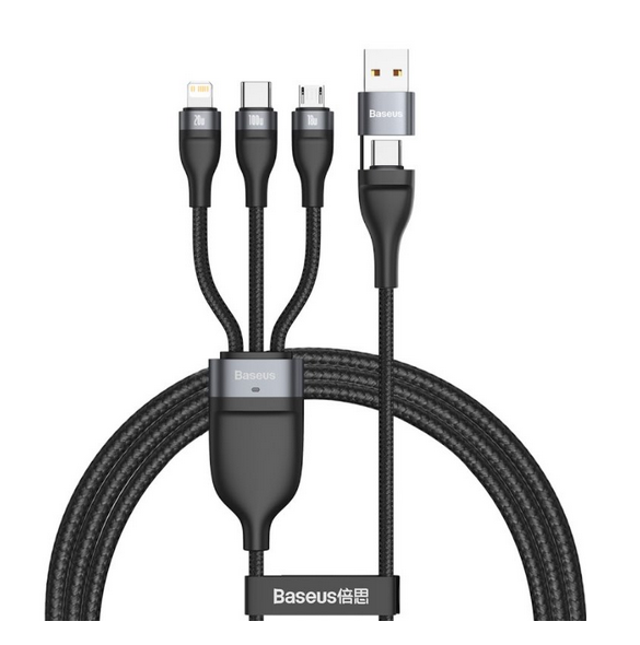 - Material: Aluminiumlegering + Nylon Braid
- USB till typ-C: 5a
- USB till blixt: 2.4a