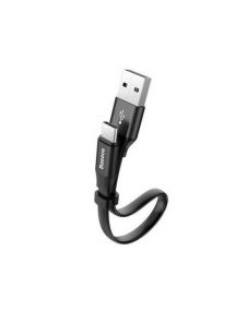 - Kompakt kabel med USB-C-kontakt
- Längden på 23 cm gör att du kan bära den överallt med dig