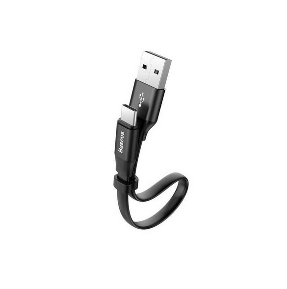 - Kompakt kabel med USB-C-kontakt
- Längden på 23 cm gör att du kan bära den överallt med dig