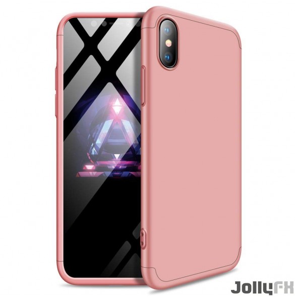 Rosa och väldigt snyggt skydd till iPhone XS Max.