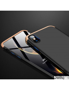 Svartguld och mycket snyggt skydd till iPhone XS Max.