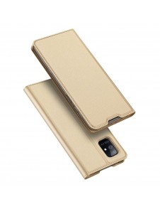 DUX DUCIS Skin X Bookcase-fodral till Samsung Galaxy S20 FE 5G - Guld
