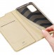 DUX DUCIS Skin X Bookcase-fodral till Samsung Galaxy S20 FE 5G - Guld