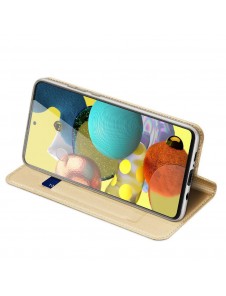 DUX DUCIS Skin X Bookcase-fodral till Samsung Galaxy S20 FE 5G - Guld
