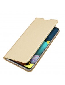 DUX DUCIS Skin X Bookcase-fodral till Samsung Galaxy S20 FE 5G - Guld