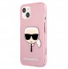 iPhone 13 Mini och väldigt snyggt skydd från Karl Lagerfeld.