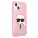 Rosa och mycket elegant omslag iPhone 13 Mini.