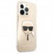 Med detta skal kommer du att vara lugn för iPhone 13 Pro Max och väldigt snyggt skydd från Karl Lagerfeld.