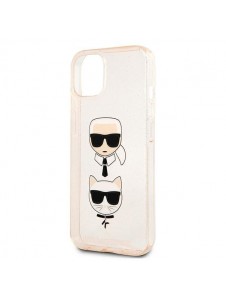 Guld och mycket stilrent skal iPhone 13 Mini.