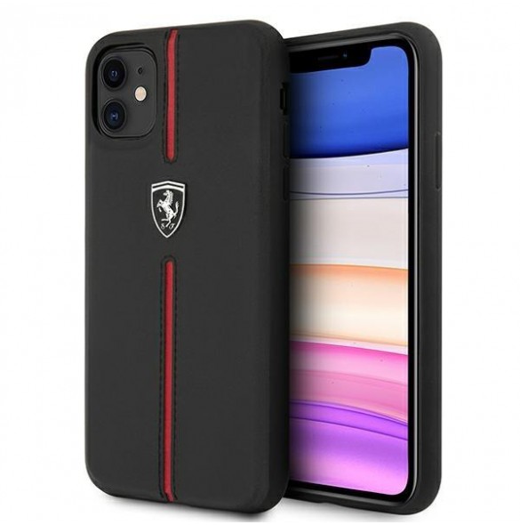 Ferrari Hardcase FEOMSHCN61BK iPhone 11 - Svart