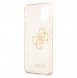 Guld och mycket stilrent skal iPhone 13 Mini.