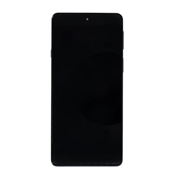 Motorola Edge 20 LCD-skärm + Touch Unit + Front Cover - Grå (Service Pack)