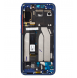Xiaomi Mi 9 SE LCD-skärm + Touch Unit + Front Cover - Blå (Service Pack)