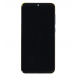 Xiaomi Mi 9 SE LCD-skärm + Touch Unit + Front Cover - Svart (Service Pack)