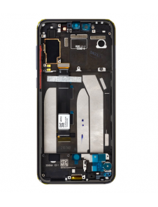 Xiaomi Mi 9 SE LCD-skärm + Touch Unit + Front Cover - Svart (Service Pack)