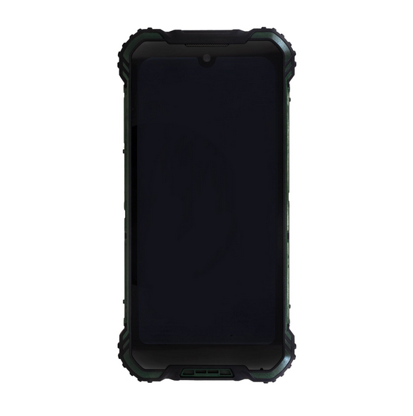 LCD-skärm + pekenhet för Doogee S58 Pro - Grön (Service Pack)