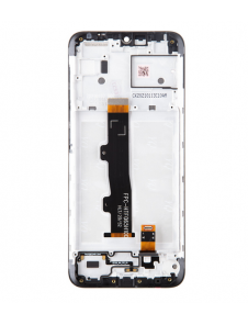 Motorola E7 Power /E7i Power LCD-skärm + Touch Unit + Front Cover (Service Pack)