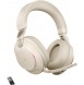 Jabra Evolve2 85 Wireless PC Headset – Noise Cancelling Microsoft Teams Certified Stereo Headphones - Beige