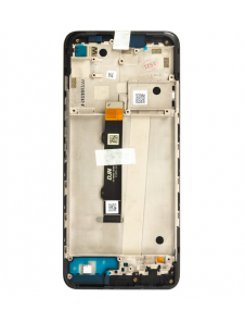 Motorola Moto G50 LCD-skärm + Touch Unit + Front Cover (Service Pack)