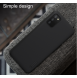 Svart och väldigt stilrent skal Samsung Galaxy A03s.