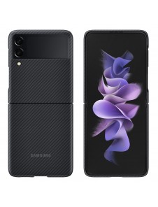 Samsung Aramid Cover-fodral till Samsung Galaxy Z Flip 3 - Svart (EF-XF711SBEGWW)