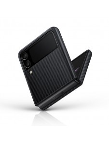 Samsung Aramid Cover-fodral till Samsung Galaxy Z Flip 3 - Svart (EF-XF711SBEGWW)