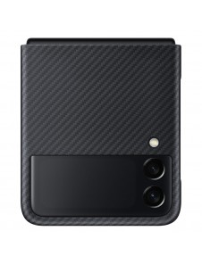 Samsung Aramid Cover-fodral till Samsung Galaxy Z Flip 3 - Svart (EF-XF711SBEGWW)