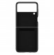 Samsung Leather Cover-fodral till Samsung Galaxy Z Flip 3 - Svart (EF-VF711LBEGWW)