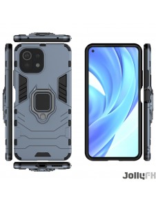 Blått och väldigt stilrent skal Xiaomi Mi 11 Lite 5G.